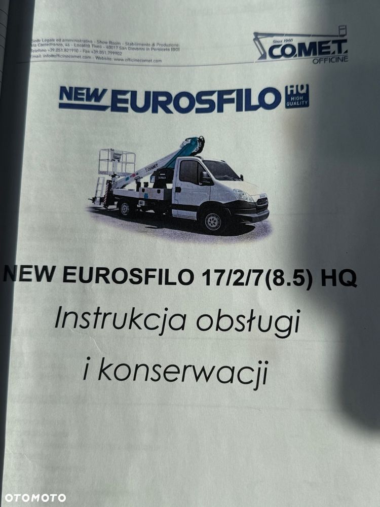 Ford Podnośnik Koszowy Zwyżka 4x4 Comet 17 metrów jak Nowy tylko 7tys Km 634MTH!  jak Wumag Gsr Multitel - 26