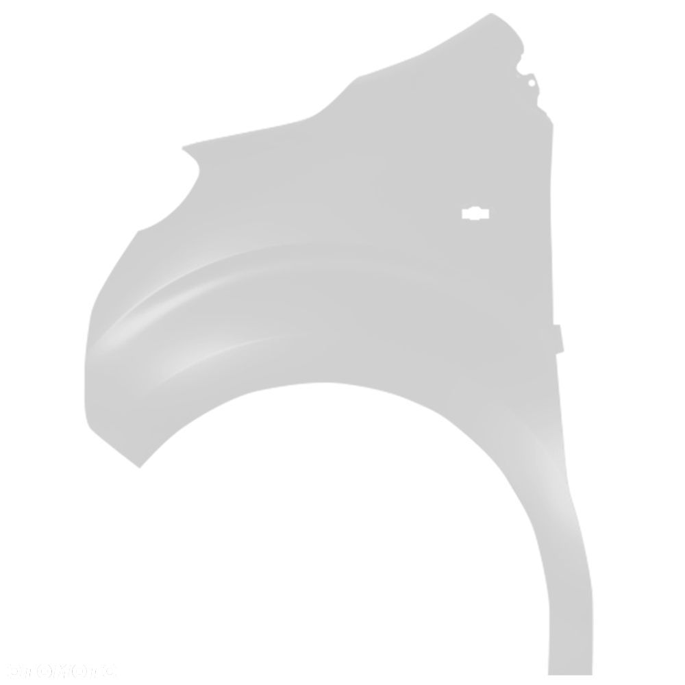 BLU Błotnik PEUGEOT EXPERT III 3 EWP lewy biały 2016-2025 przód Polar White solid - 2