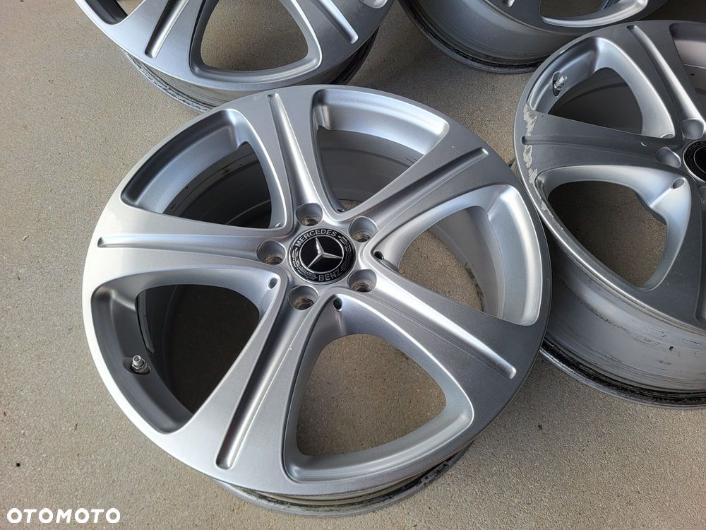 [1252] Felgi aluminiowe Oryginał MERCEDES 18 Cali 5x112 ET43 KLASA CE - 6