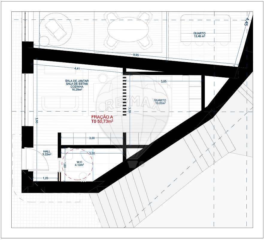 Apartamento T0 para venda - Grande imagem: 4/4