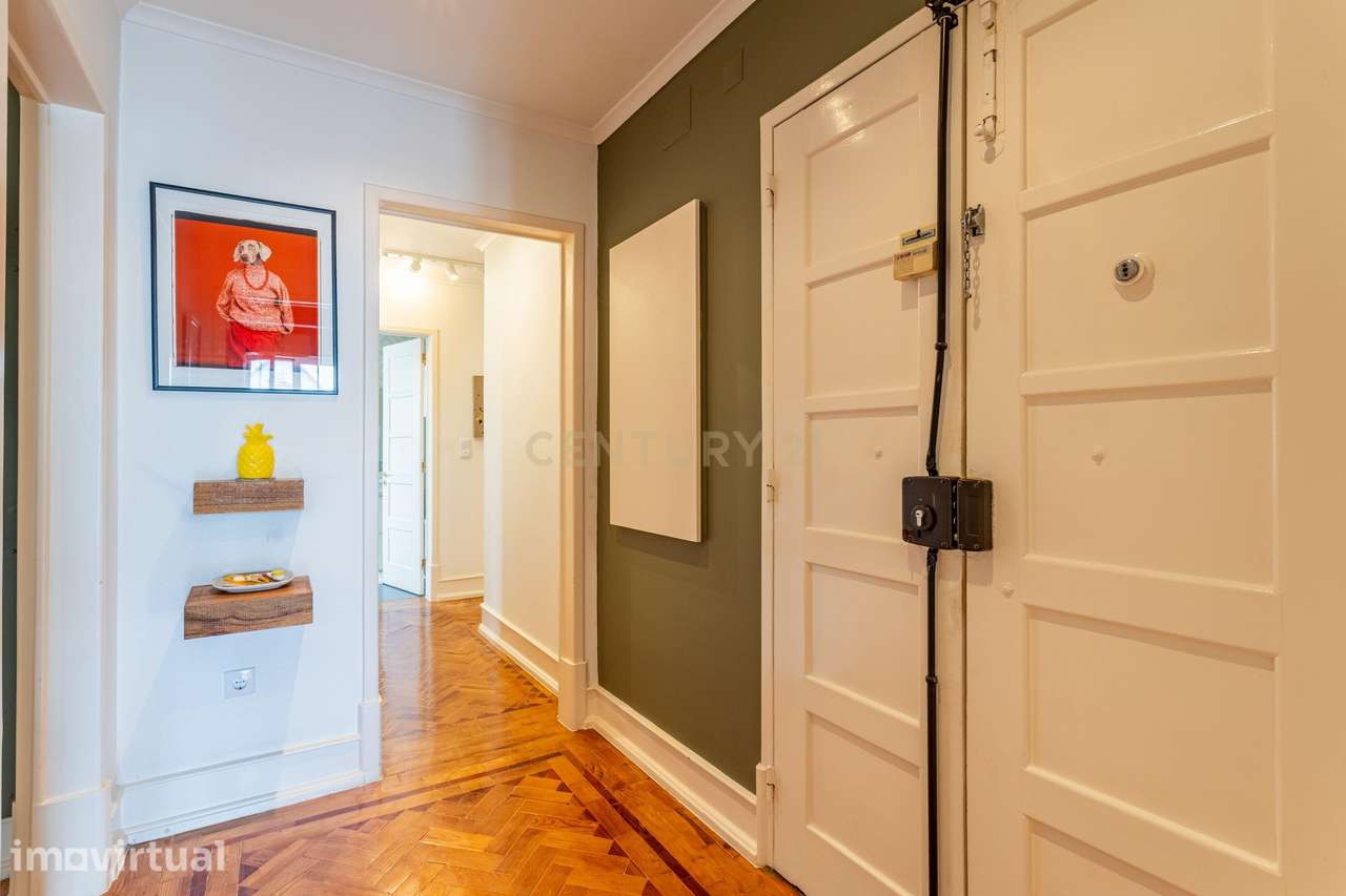 Apartamento T3 para arrendamento junto ao mercado de Campo de Ourique, - Grande imagem: 3/36