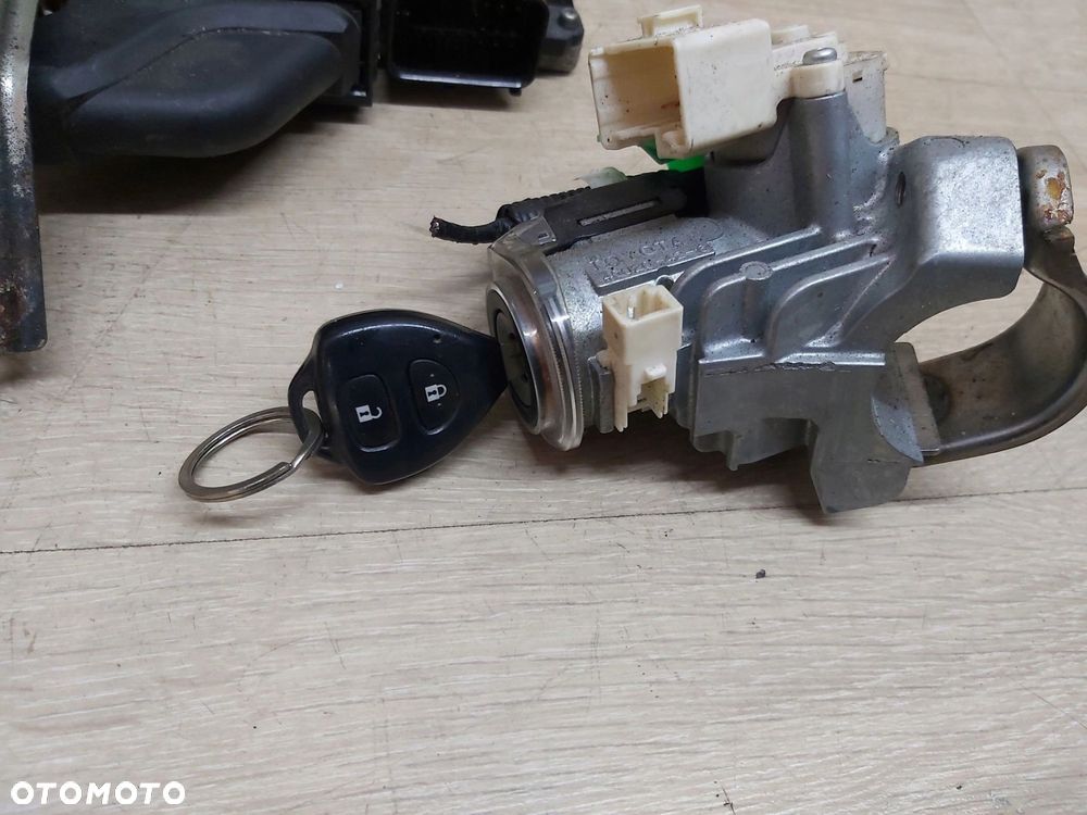 Toyota Rav4 III 2,2 d4d komputer silnika kluczyk zestaw odpalenia - 14
