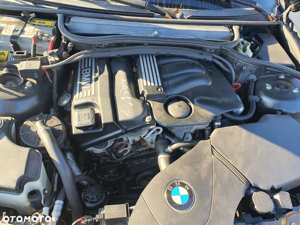 bmw e46 lift silnik 2.0 N42B20A skrzynia sanki belka przód tył wahacz zacisk zwrotnica - 2