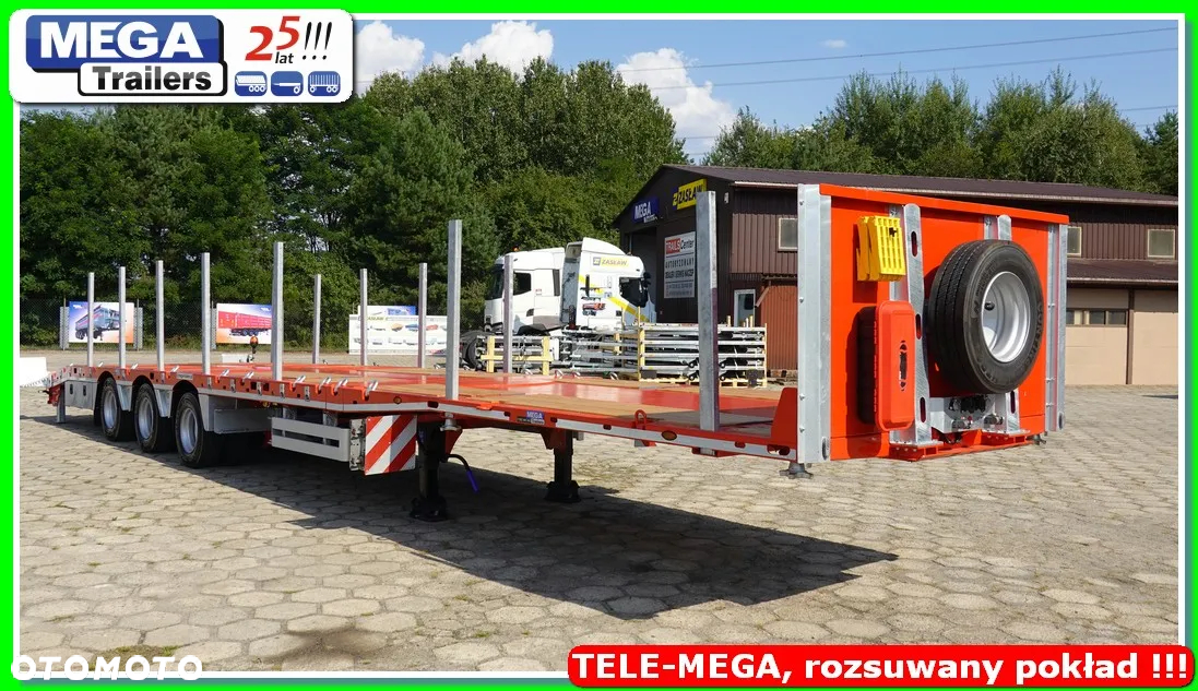 Inny 17,6 m dł. naczepa teleskopowa Full ADR EX3 MEGA Trailers, UNIWERSALNA !! - 8