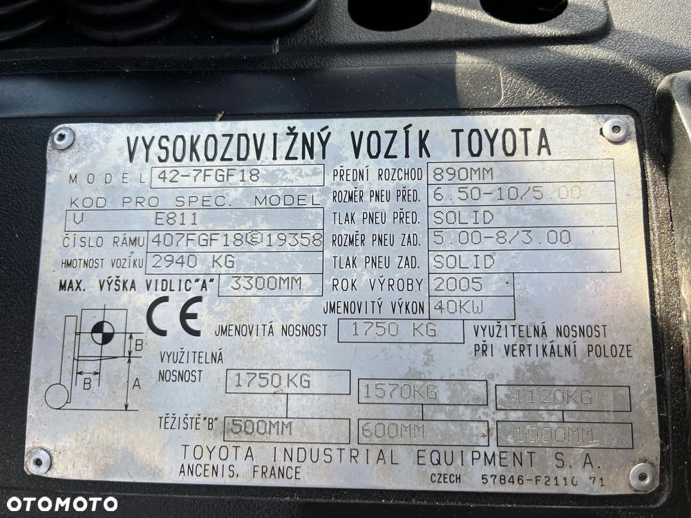 Toyota 7FG18 - 4