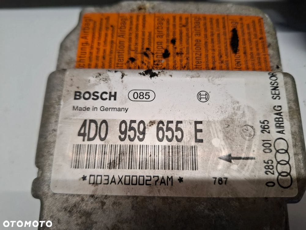 SENSOR PODUSZKI PODUSZKA AIRBAG AUDI A8 D2 SLASK WYSYLKA - 2