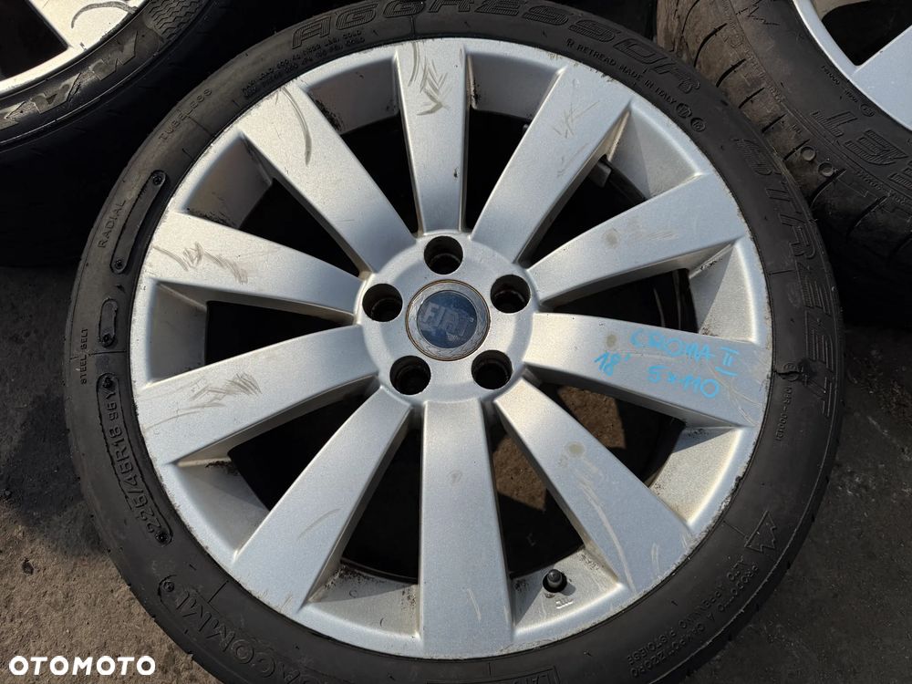 Felgi 18' koła 50901455 Fiat Croma II 5x110 7,5Jx18H2 ET41 centr 65,1 OE - 2