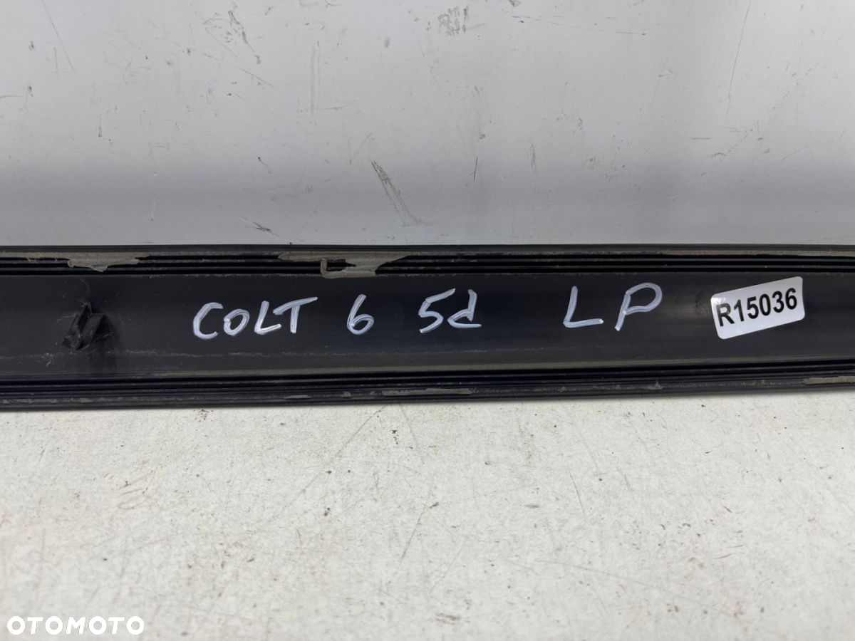 Listwa Mitsubishi Colt 6 VI Z30 5Drzwi 04-12r. LEWA przednia nakładka drzwi lewy przód mr957273 - 12