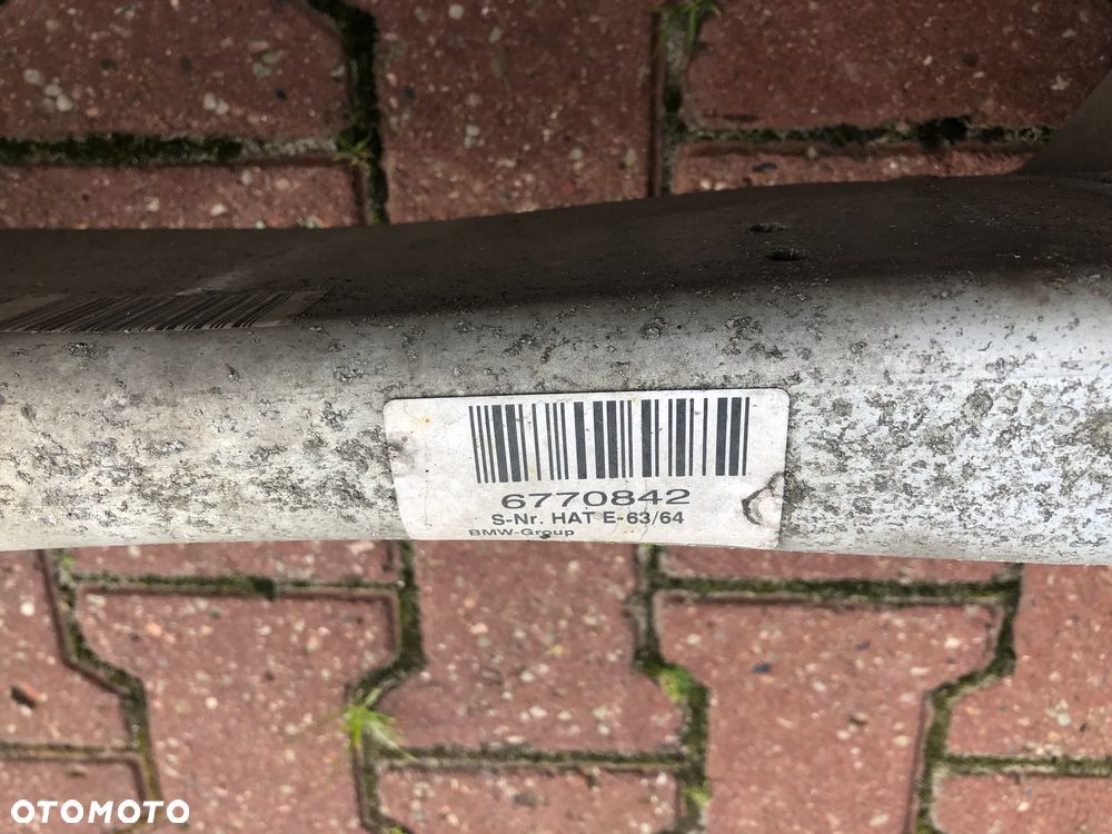 BMW 6 E63 E64 WÓZEK BELKA ZAWIESZENIA TYŁ SANKI 6770842 - 3