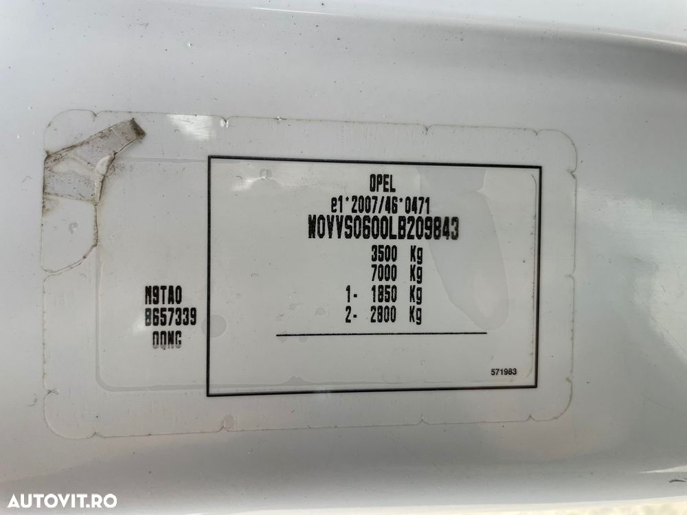 Opel Movano FRIGORIFIC 8 EUROPALETI AXA DUBLA SPATE - 33