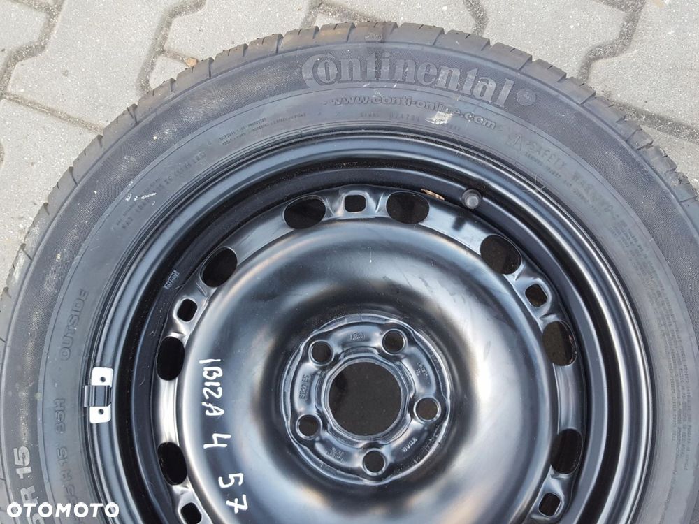 SEAT IBIZA IV 08r- VW POLO 6R FABIA II KOŁO ZAPASOWE 15 5X100 - 3