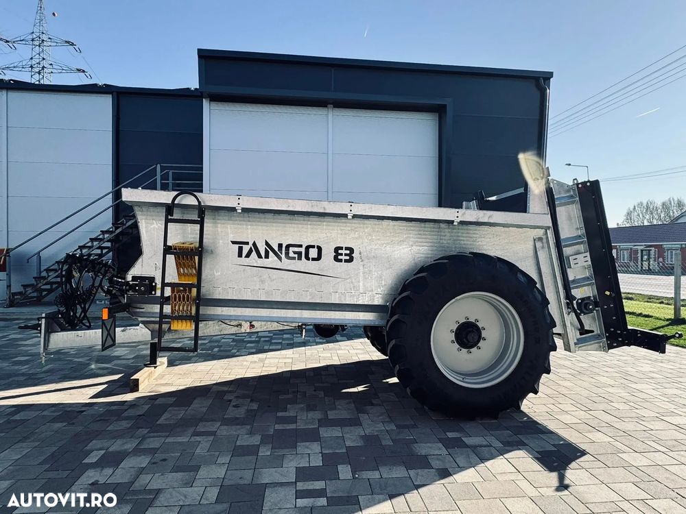 METALTECH MetalTech Tango 8 – remorcă pentru îngrășăminte organice - 6