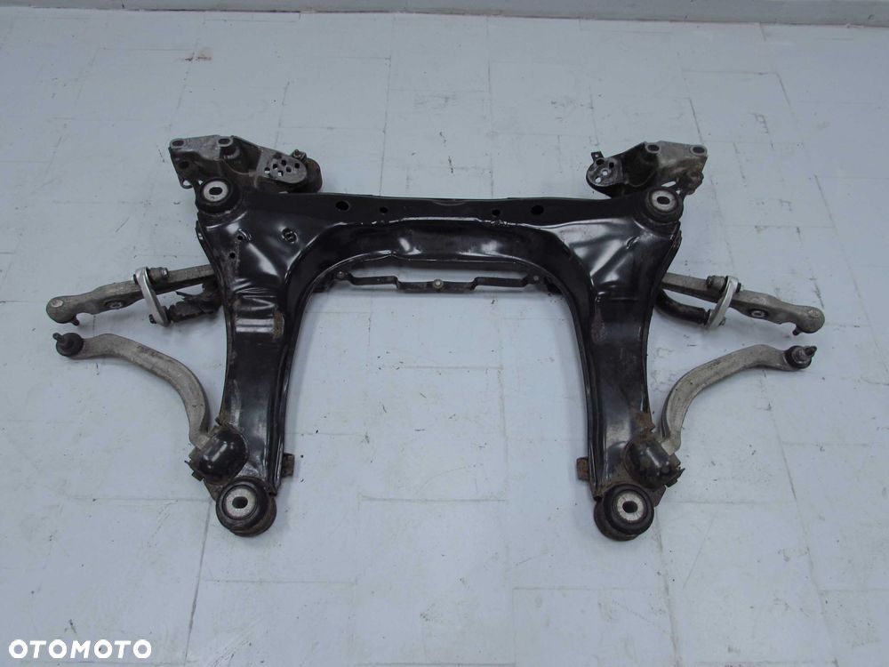 AUDI A4 B6 1.9 TDI 01-05 KOLYSKA WOZEK BELKA SILNIKA ZAWIESZENIA PRZOD KPL - 1