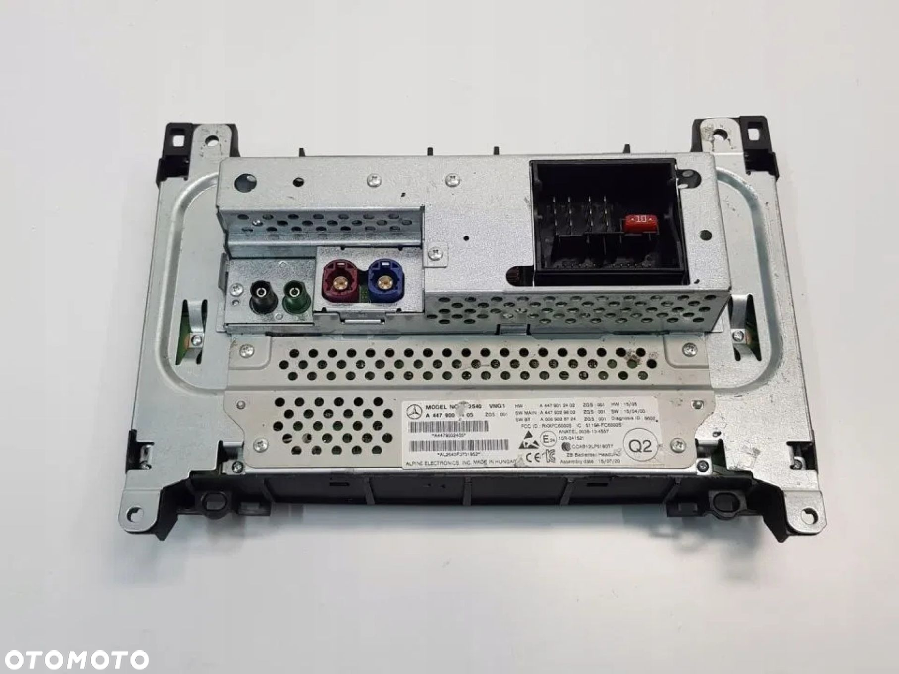 RADIO NAWIGACJA A4479002405 MERCEDES VITO W447 - 3