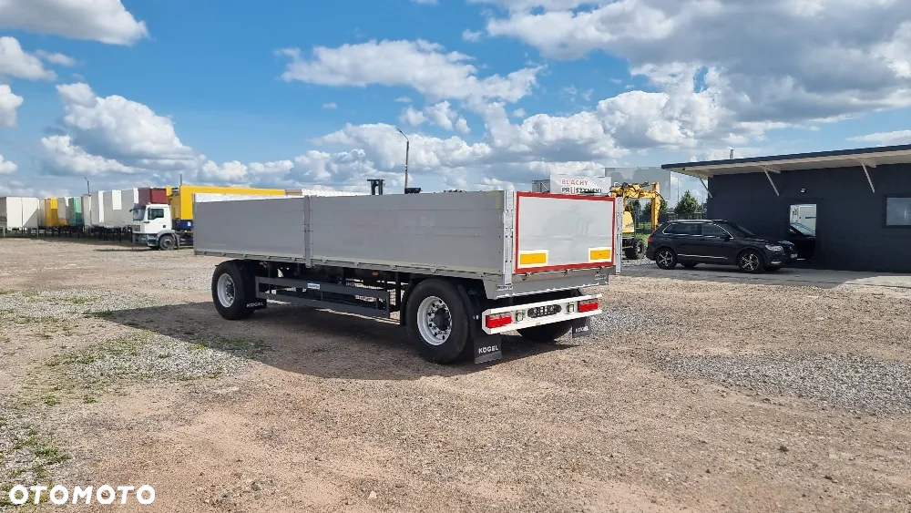 Meusburger 31.000zł netto PRZYCZEPA 7.30M BUDOWLANKA 2015 ROK ST.IDEALNY MOŻLIWOŚĆ TRANSPORTU - 4