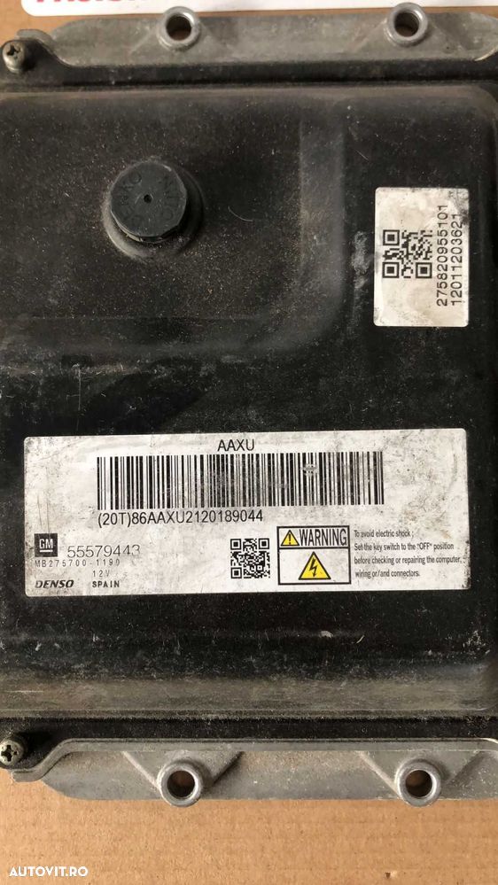 ECU Calculator motor Opel Astra J 1.7 CDTI, cod 55579443 - 2