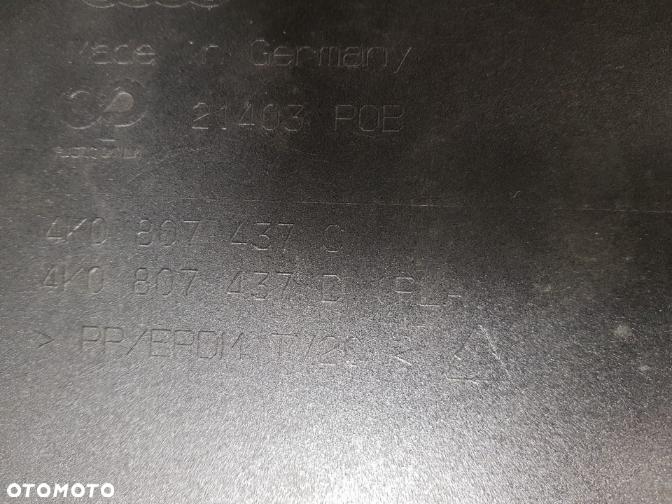 AUDI A6 C8 18- ZDERZAK PRZEDNI PRZÓD GRILL ATRAPA ACC ASSIST 6PDC IGŁA 4K0853651C - 9