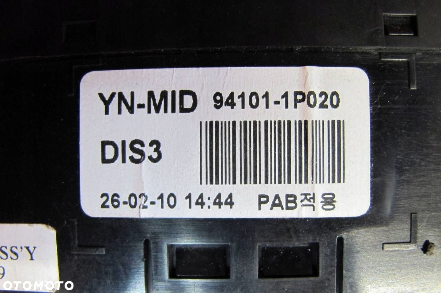 KIA VENGA YN WYŚWIETLACZ ZEGAREK 94101-1P020 - 5