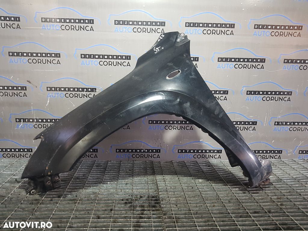 Aripa Stanga Fata Toyota RAV 4 III 2005 - 2009 4 Usi NEGRU (688) - 1