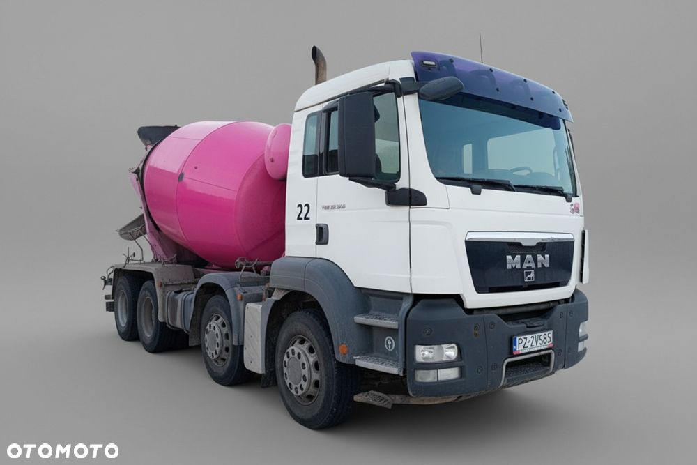 MAN TGS 32-360 8x4 STETTER - GRUSZKA 9m3 - 1