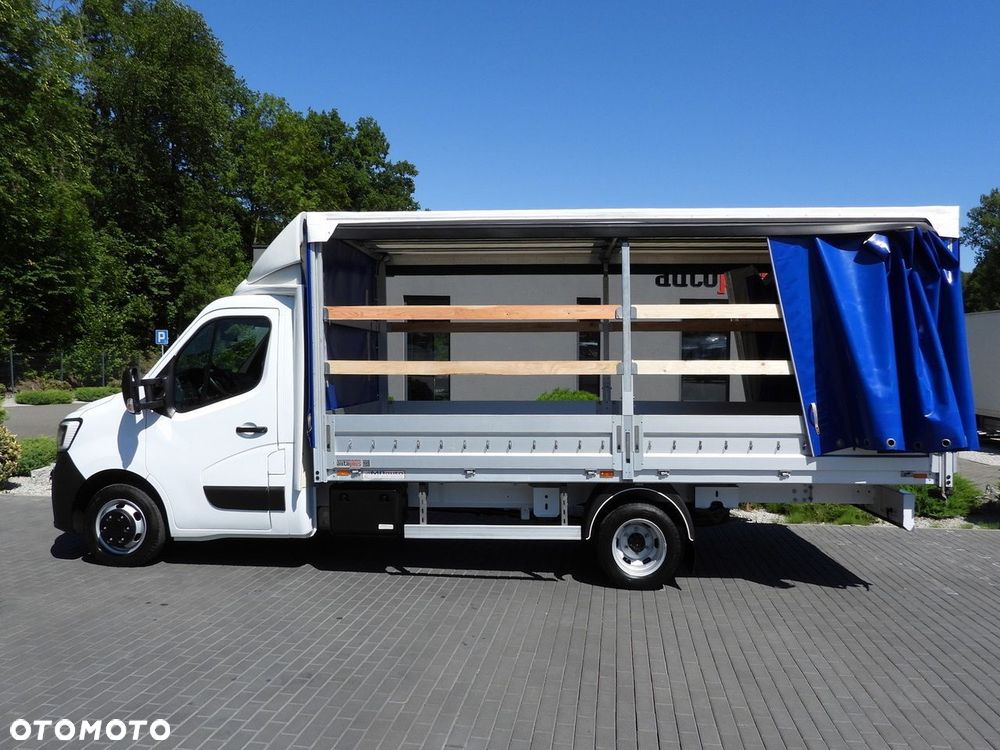 Renault MASTER PLANDEKA 10 PALET TEMPOMAT NAWIGACJA LEDY PNEUMATYKA BLIŹNIACZE KOŁA KLIMATYZACJA  165KM - 9