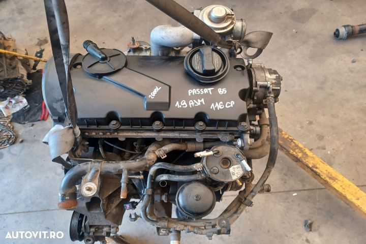 Motor fara anexe 1.9 AJM 116CP Volkswagen VW Passat B5 [1996 - 2000] - 9