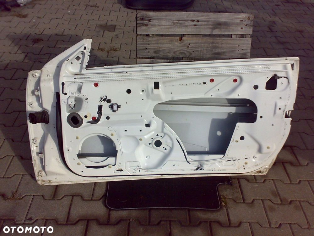 mercedes cl w216 2008r. drzwi prawe idealne w kolor biała perła - 2