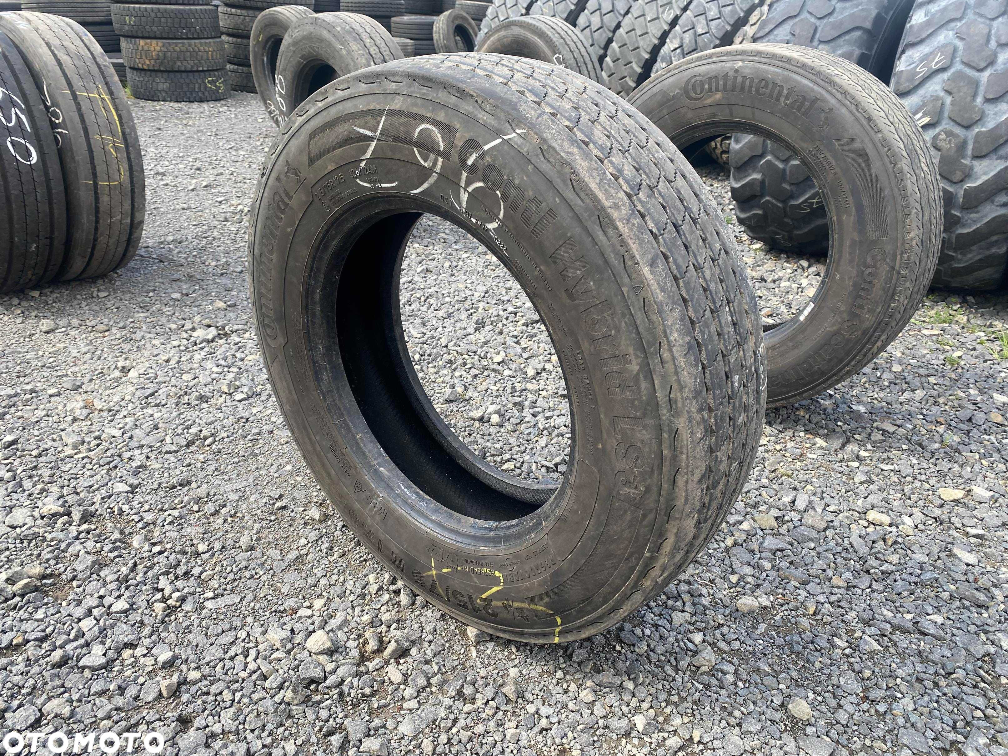 Opony 215/75R17.5 CONTINENTAL CONTI HYBRID LS3 Przód 10-11mm - 5