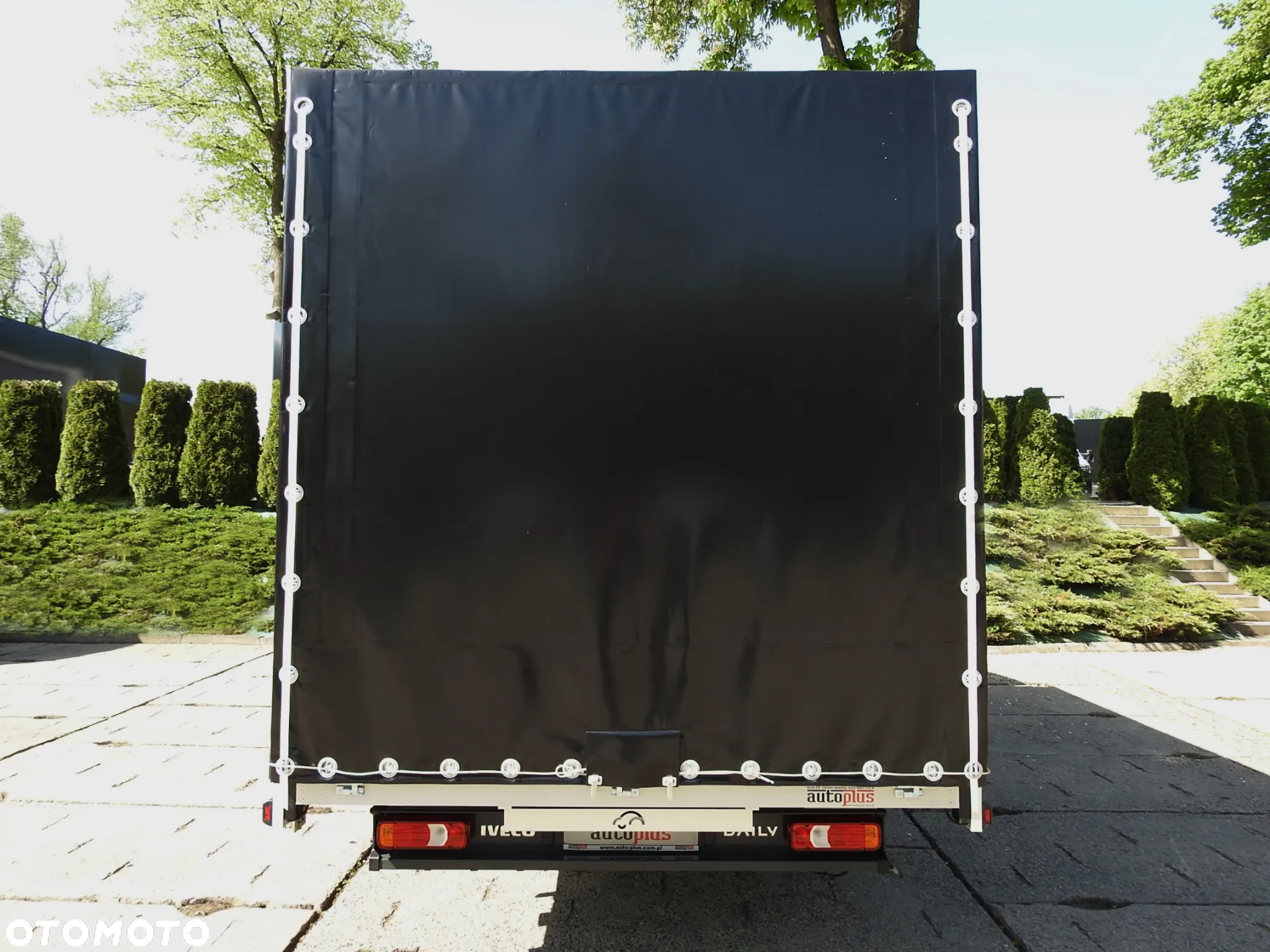 Iveco DAILY NOWY 35S18 CONNECT PLANDEKA 10 PALET WEBASTO KLIMATYZACJA TEMPOMAT NAWIGACJA LEDY ASO  180KM [ 500249 ] - 12
