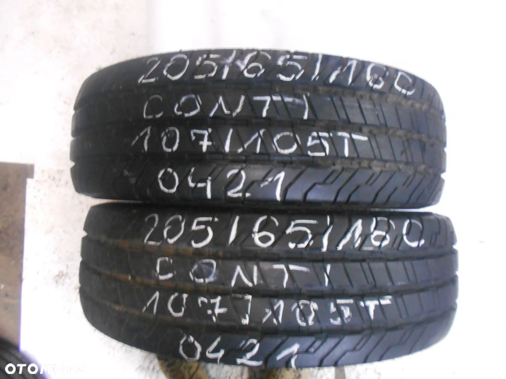 OPONY 205/65R15C CONTINENTAL CONTI VAN CONTACT 100 DOT 0421 10MM - 1