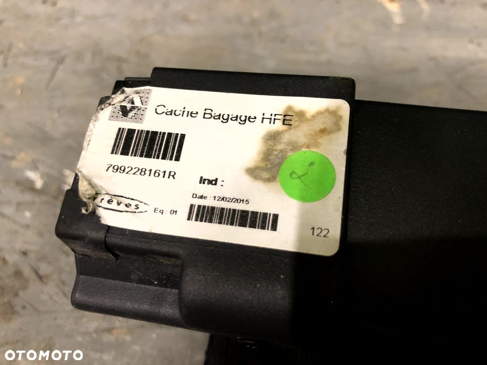 RENAULT KADJAR ROLETA BAGAŻNIKA ORYGINAŁ 799228161R - 6