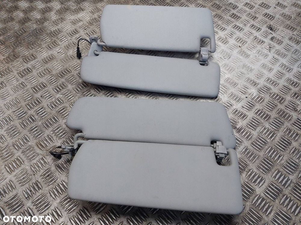 OSŁONA PRZECIWSŁONECZNA LEWA +  PRAWA VOLKSWAGEN TOUAREG I 7L6857551AQ - 1