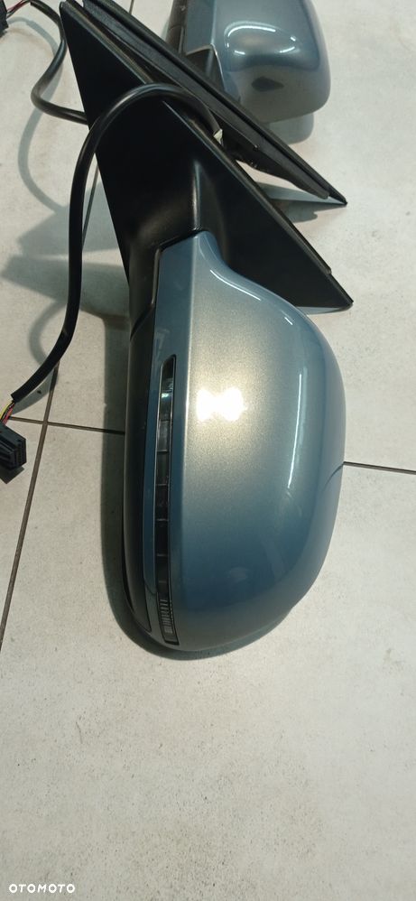 Audi A4 B8 lusterko lewe prawe 6 pin LZ9Y LX5X - 4