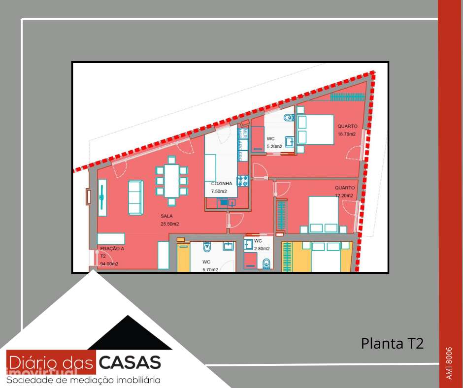 Apartamentos T2, Cantanhede - Grande imagem: 3/3