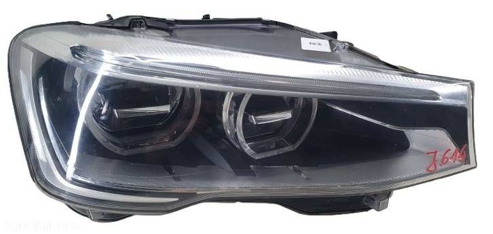 BMW X3 F25 lift LCI X4 F26 LED prawa lampa przednia przód reflektor - 1