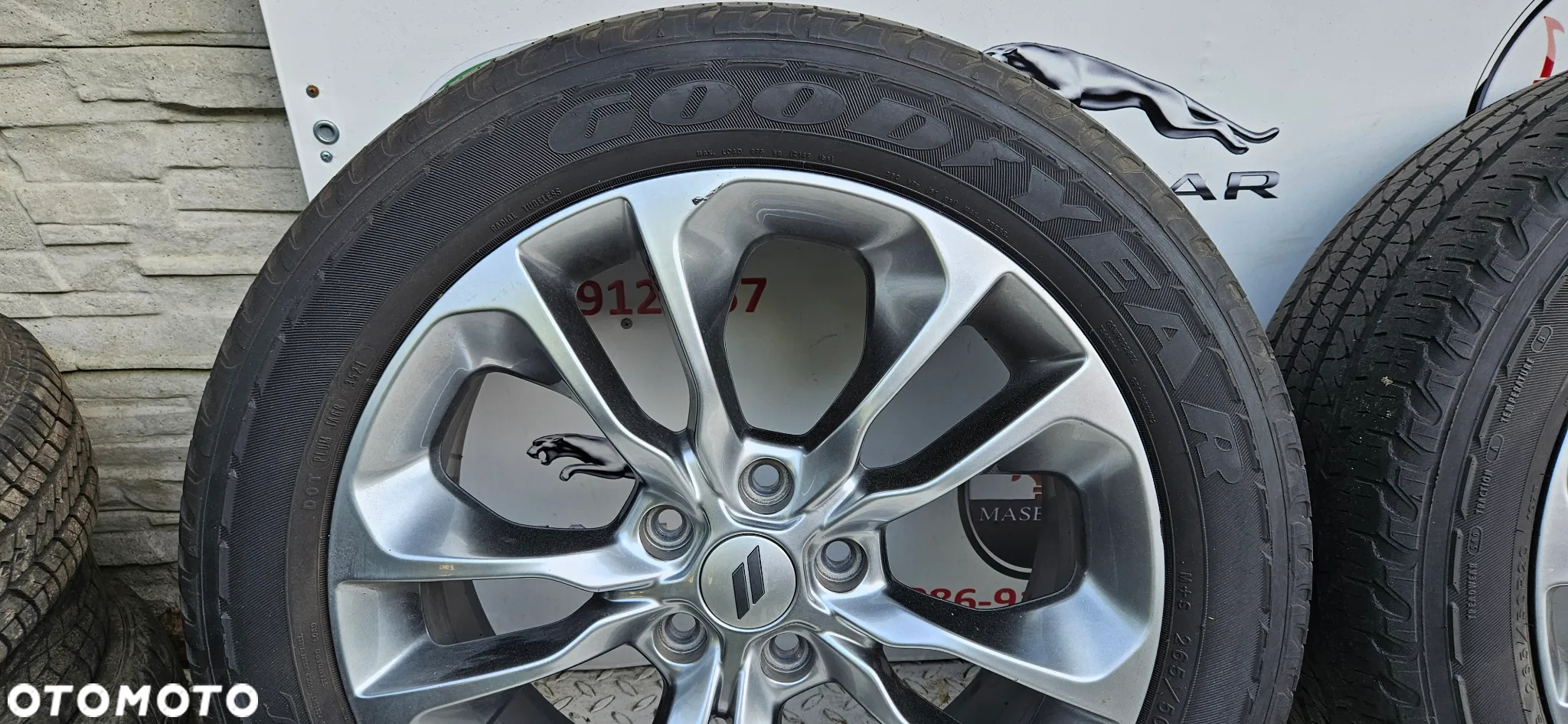 Dodge Durango III LIFT GT RT Koła Komplet kół Alufelgi Felgi 265/50/20 R20 20 cali 20x8.0J 6QP26TRMAA Mopar Oryginał SREBRNE - 3