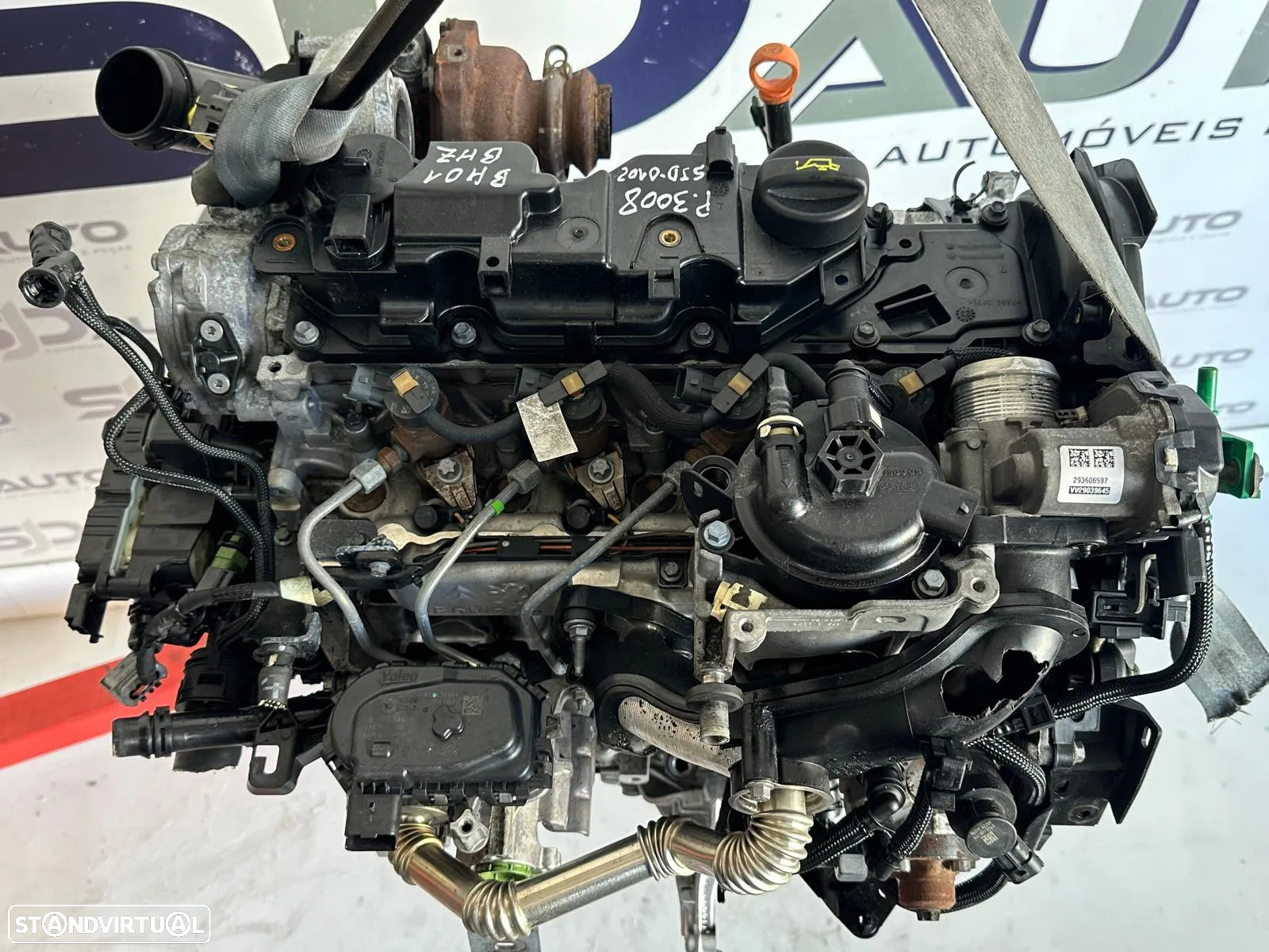 Motor 1.6 HDI 120CV (BHZ / BH01) - Peugeot / Citroen - 4
