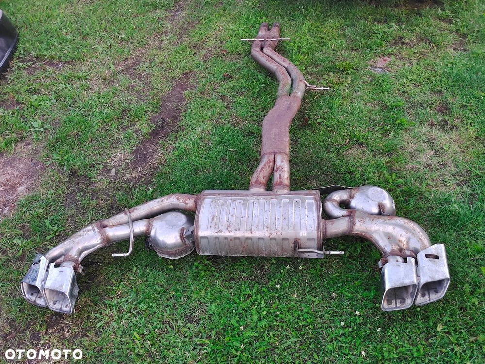 AUDI Q7 SQ7 4M tłumik wydech aktywny 4M0253611L ORYGINAŁ