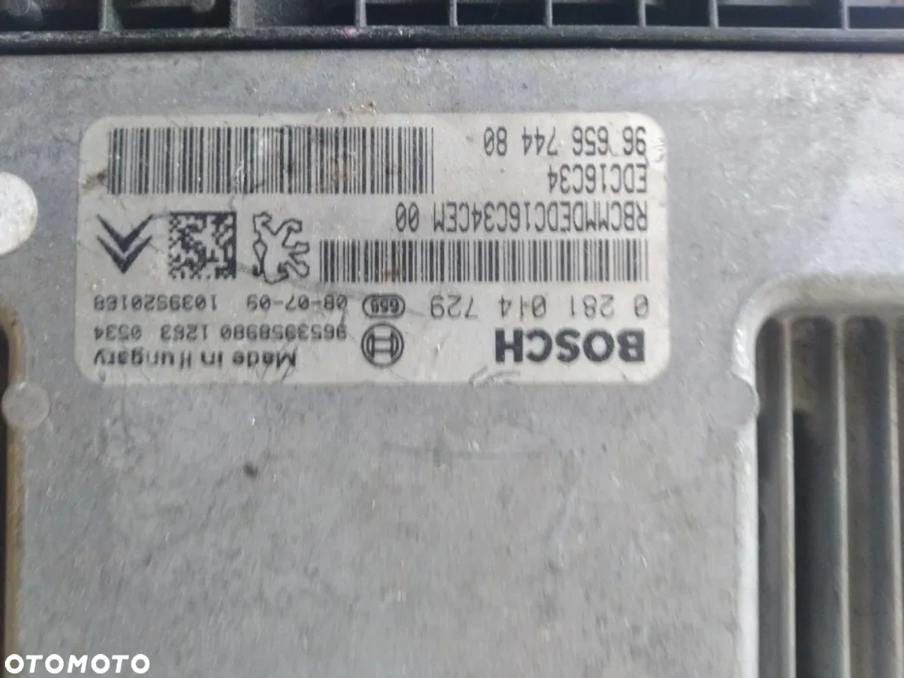 Sterownik komputer Citroen C4 grand picasso - 2