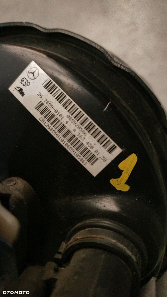 W-wa SERVO POMPA HAMULCOWA MERCEDES ML W163  A1634300130 W 163 SERWO - 5