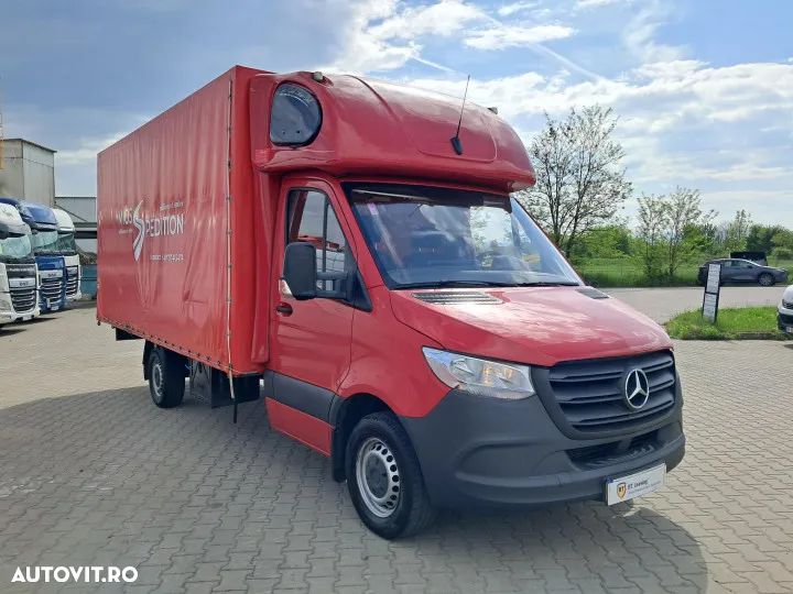 Mercedes-Benz benz sprinter 316cdi 2.2d 163cp cabina de dormit si prelata - 1