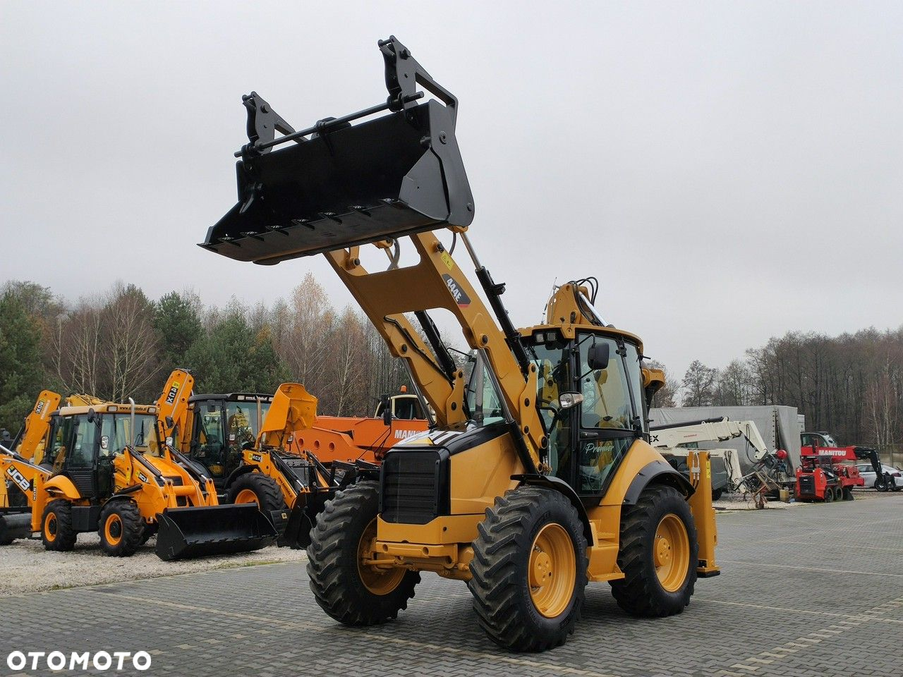 Caterpillar 444E Premier Sterowanie na Joystickach FULL OPCJA - 24