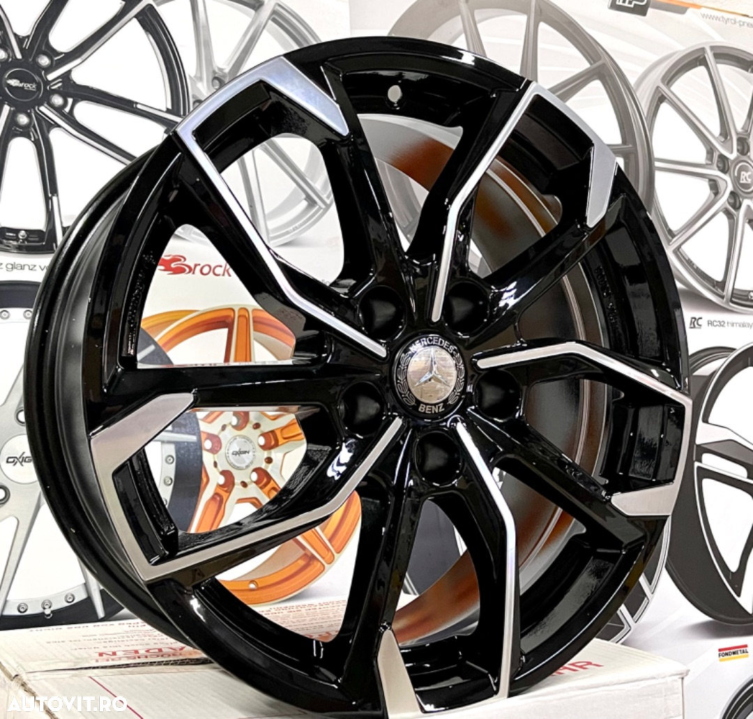 Jante Mercedes C klass, E klass, CLA, CLS, GLA, GLC, GLK, 17 inch, noi - 3
