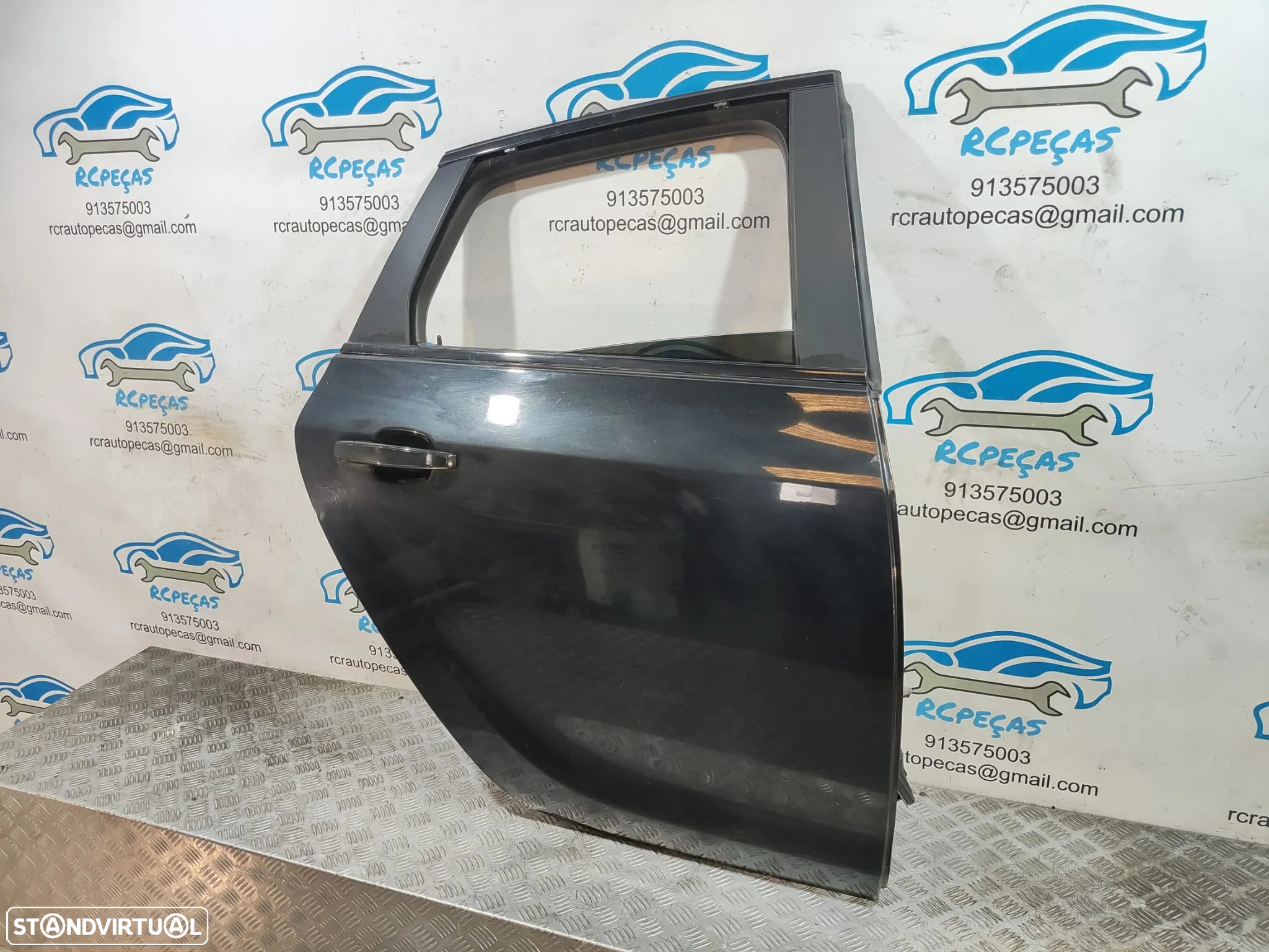 Porta Traseira Direita Opel Astra J P10 Fecho Elevador Motor Puxador Vidro - 3