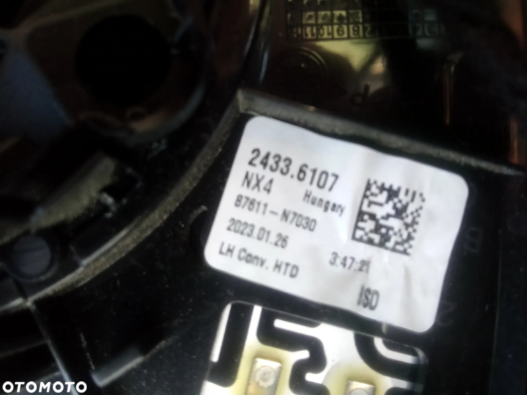 HYUNDAI TUCSON IV 4 LUSTERKO ZEWNĘTRZNE 10 PIN LEWE 87610N7160 ORYGINAŁ - 8