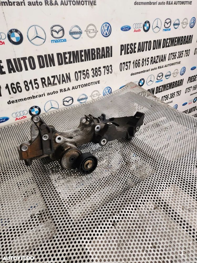 Suport Rola Accesorii Alternator Compresor Clima Citroen C5 C6 C8 C-Crosser Peugeot 4007 Mitsubishi - 3