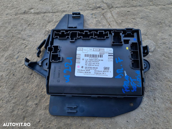 calculator usa fata stanga, dreapta mercedes s class w221