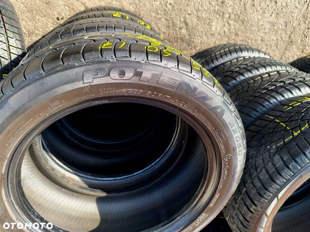 225/50R17 94Y Opony Letnie Lato BRIDGESTONE POTENZA RE050 * 5mm Legnica ALU-RAD RF 225/50 - 11