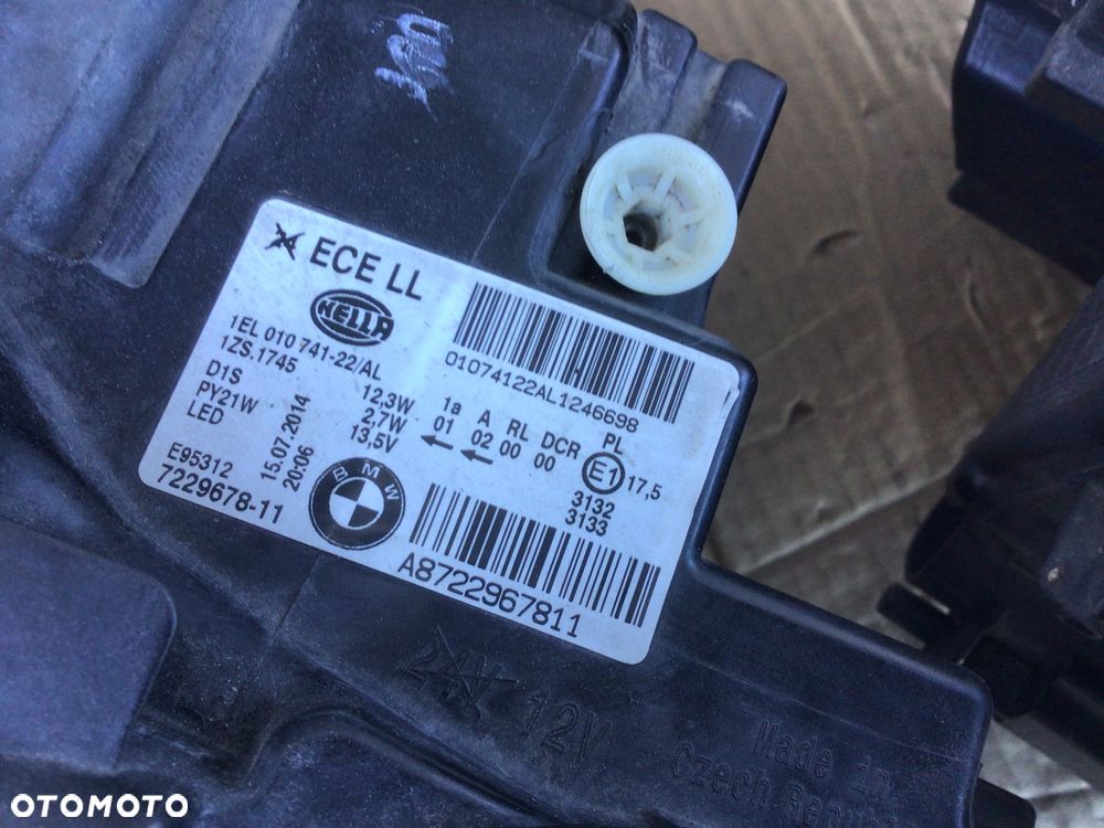 Lampa przednia Lewa Prawa BMW F20 F21 Bi-xenon Led Przed Liftem - 5