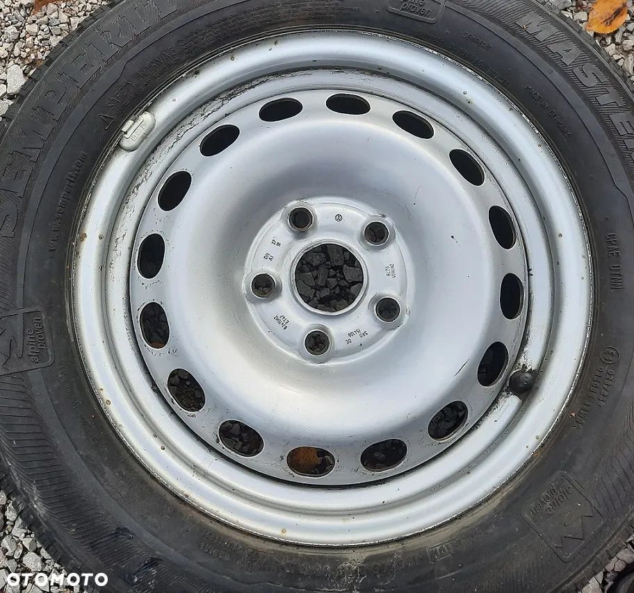 4x Felga koła felgi stalowe VW Caddy Touran Audi Seat Skoda 5x112 2K0601027B 6J15H2 ET47 - 2